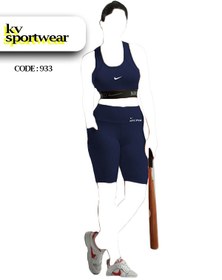 تصویر نیمتنه شلوارک ورزشی زنانه Nike Nike womens sports shorts top