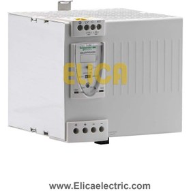 تصویر منبع تغذیه اشنایدر الکتریک 480 وات 24 ولت DC با ولتاژ ورودی 100 تا 240 ولت و خروجی 20 آمپر 