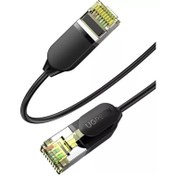 تصویر کابل شبکه CAT7 یوگرین مدل NW149-80418 طول 3 متر UGREEN NW149-80418 Cat7 F/FTP Round&Ultra Slim Ethernet Cable Pure Copper 3M