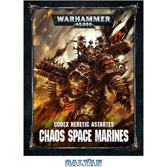 خرید و قیمت کتاب Warhammer 40,000 Codex heretic astartes - Chaos space ...
