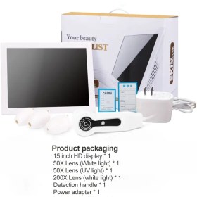 تصویر آنالیزور پوست و مو مدل BD-152A 