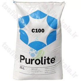 تصویر رزین کاتیونی پرولایت (PUROLITE) C100 چین 