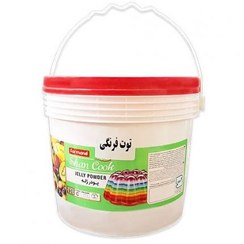 تصویر پودر ژله توت فرنگی فرمند سطل 3 کیلویی - 4 عدد در کارتن عمده 