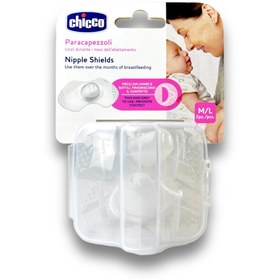 تصویر رابط سینه سیلیکونی چیکو Chicco Nipple Shields