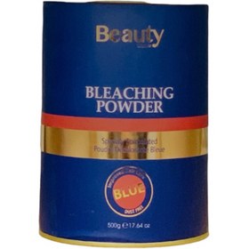 تصویر پودر دکلره آبی بیوتی 500گرمی 