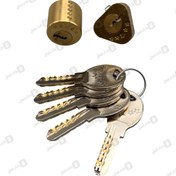 تصویر توپی قفل حیاطی 5 ستاره طرح کال کامپیوتری 