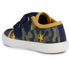 تصویر اسنیکر آبی پسرانه و بچگانه کفش ورزشی Baby Boy Navy Blue GIS B451NB000AWCF42Q Geox 