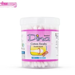 تصویر گوش پاک کن دینا بسته 100 عددی 