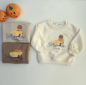 تصویر بلوز طرح ماشین حیوانات 