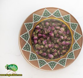 تصویر غنچه گل محمدی 150گرم زعفران،زرشک، تزئینات غذا متفرقه