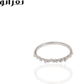 تصویر انگشتر نقره کد NW-01106 