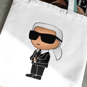 تصویر توت بگ کارل karl lagerfeld tote bag