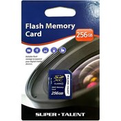 تصویر کارت حافظه 256گیگابایت سوپر تلنت SUPER TALENT SDXC Memory card 256GB class10 