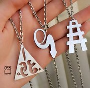 تصویر زنجیر و پلاک RAP 