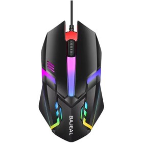 تصویر ماوس گیمینگ RGB طرح باجیل مدل D3 Mouse Gaming BAJEAL D3