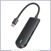 تصویر هاب 5 پورت تایپ سی مک دودو Mcdodo 5in1 USB-C Hub HU-143 