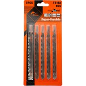 تصویر بسته 5 عددی تیغ اره عمود بر آهن بلند مدل 318A موتا 318A