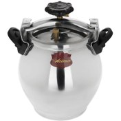 تصویر زودپز عظیما مدل H44 ظرفیت ۷ لیتر با بدنه آلومینیوم 