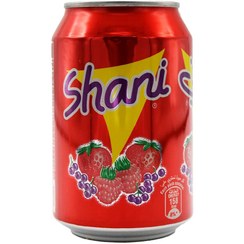 تصویر نوشابه گازدار شانی ميوه قوطی 300 ميل SHANI مدل Fruit Shani Fruit Drink 300ml