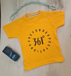 تصویر تیشرت تک پسرانه طرح °361 درجه Single t-shirt for boys, 361 degree design