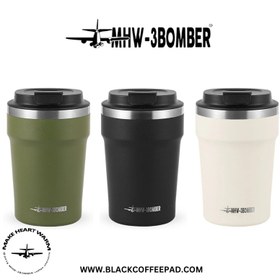 تصویر تراول ماگ ام اچ دبلیو تری بمبر گنجایش 0.36 لیتر | MHW-3BOMBER Cooki Reusable Coffee Cup 