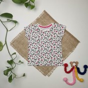 تصویر تیشرت نوزادی دخترانه آستین کوتاه برند disney طرح مینی موس قلب سفید رنگ - 18-24 ماه 