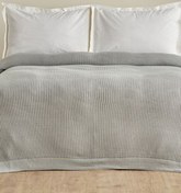 تصویر پتوی دو نفره TOUCH COOL TRIKO پتو خاکستری کاراجا Karaca Home 
