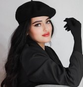 تصویر کلاه برت نمدی 