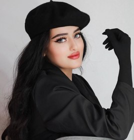 تصویر کلاه برت نمدی 