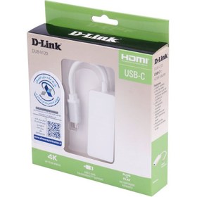 تصویر مبدل USB-C به HDMI دی-لینک مدل DUB-V120 