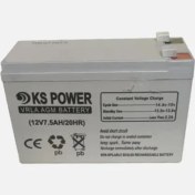 تصویر باتری 12 ولت 7.5 آمپر KS POWER 