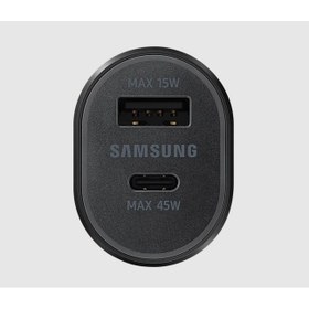 تصویر شارژر فندکی مدل EP-L5300 به همراه کابل تبدیل USB-C 