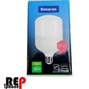 تصویر لامپ LED حبابی استوانه ای SL-STF 30 D/W سیماران LED bulb 30 watt SL-STF 30 D/W Simaran