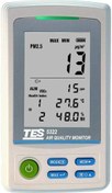 تصویر آنالایزر کیفیت هوا و گرد و غبار محیطی PM2.5 و VOCمتر مدل TES-5322 ساخت کمپانی TES تایوان 
