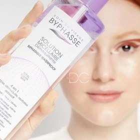 تصویر میسلار واتر دوفاز انواع پوست بایفاس | پوست حساس Byphasse Total Clean Skin 4 In 1 Micellaire Water