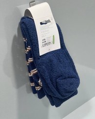تصویر پک دوتایی جوراب زمستانی حوله‌ ای – فری سایز 
