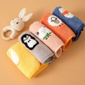 تصویر حوله دستی فانتزی رنگی بدون حساسیت 