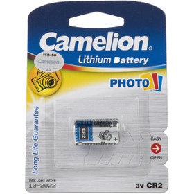 تصویر باتری لیتیومی CR-P2 کملیون مدل Photo ا Camelion Photo CR-P2 Lithium Battery Camelion Photo CR-P2 Lithium Battery