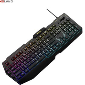 تصویر کیبورد گیمینگ کینگ استار مدل KB172G Kingstar KB172G Gaming Keyboard