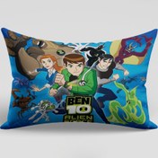 تصویر روبالشتی نوزادی بن تن آبی 