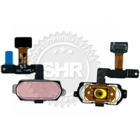 تصویر فلت فینگر و اثر انگشت سامسونگ J5 PRO / J7 PRO صورتی 