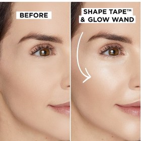 تصویر پک دو تایی کانسیلر مینی تارت travel-size shape tape glow wand sunbeam travel-size shape tape concealer 