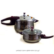 تصویر زودپز دوقلو 4و6 لیتر مکسی MEXXI 