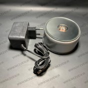 تصویر پایه گردان چراغدار گرد 