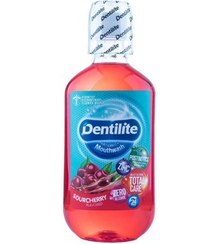 تصویر دهان شویه با طعم آلبالو حجم 500 میلی لیتر دنتیلایت Dentilight Cherry Mouth Wash 500 ml