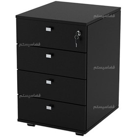 تصویر فایل اداری 4 کشو ساده کد 582 