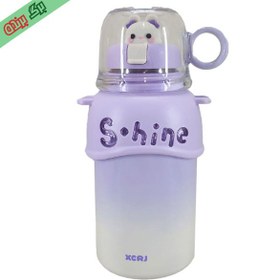 تصویر تراول ماگ کودک مدل shine طرح خرس گنجایش 0.5 لیتر 