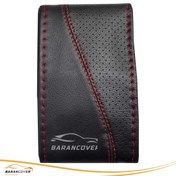 تصویر دورفرمان دوختی مزدا 323 رنگ مشکی دوخت قرمز 