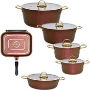 تصویر سرویس پخت و پز 12 پارچه یونیک مدل فلورانس 