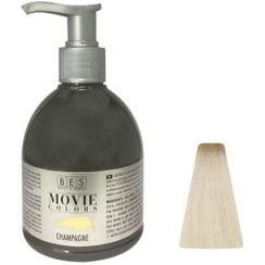 تصویر شامپو رنگ مو بس مدل 1221 حجم 250 میلی لیتر رنگ شامپاینی 